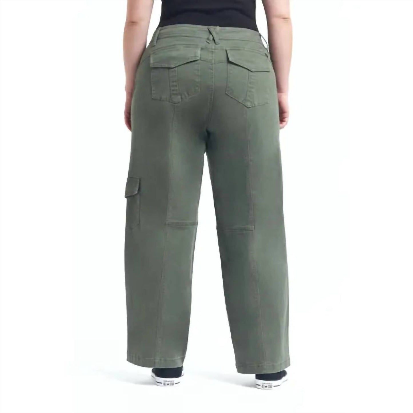 1822 Denim - Kasey Wide Leg Cargo Pants - Plus