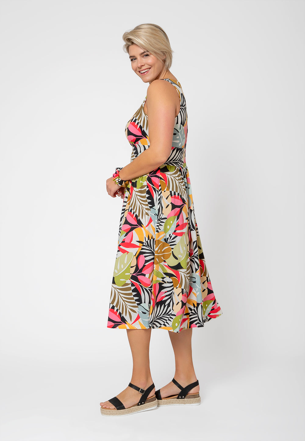 Leota Women's Rosemary Dress Black Size 3X