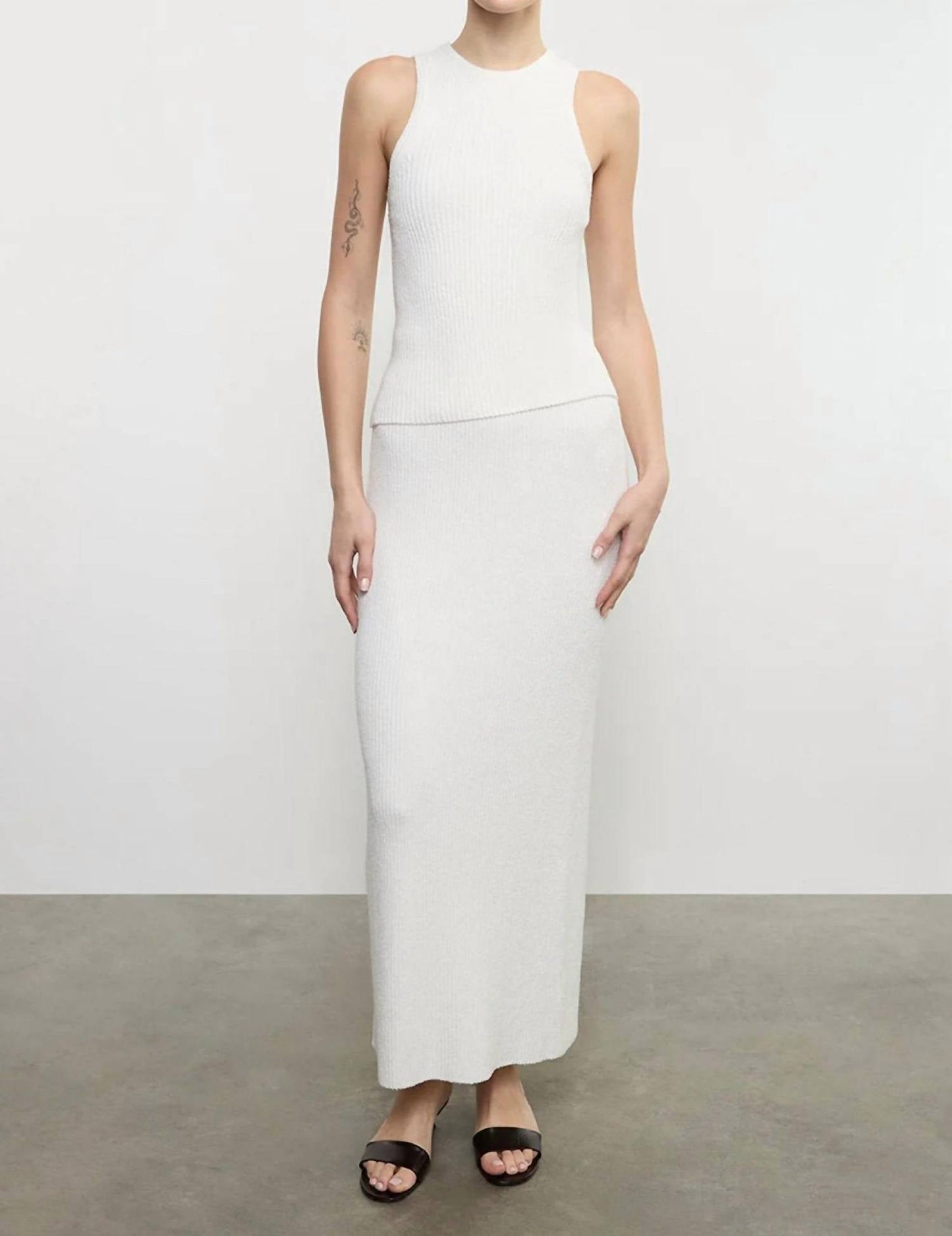 Enza Costa - Boucle Knit Tank Top