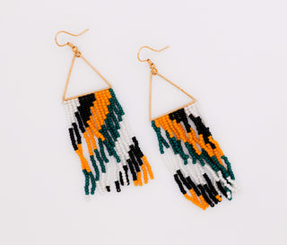 Hanging earrings