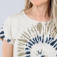 Elliott Lauren - Whirlpool Scoop Tie Dye Tee