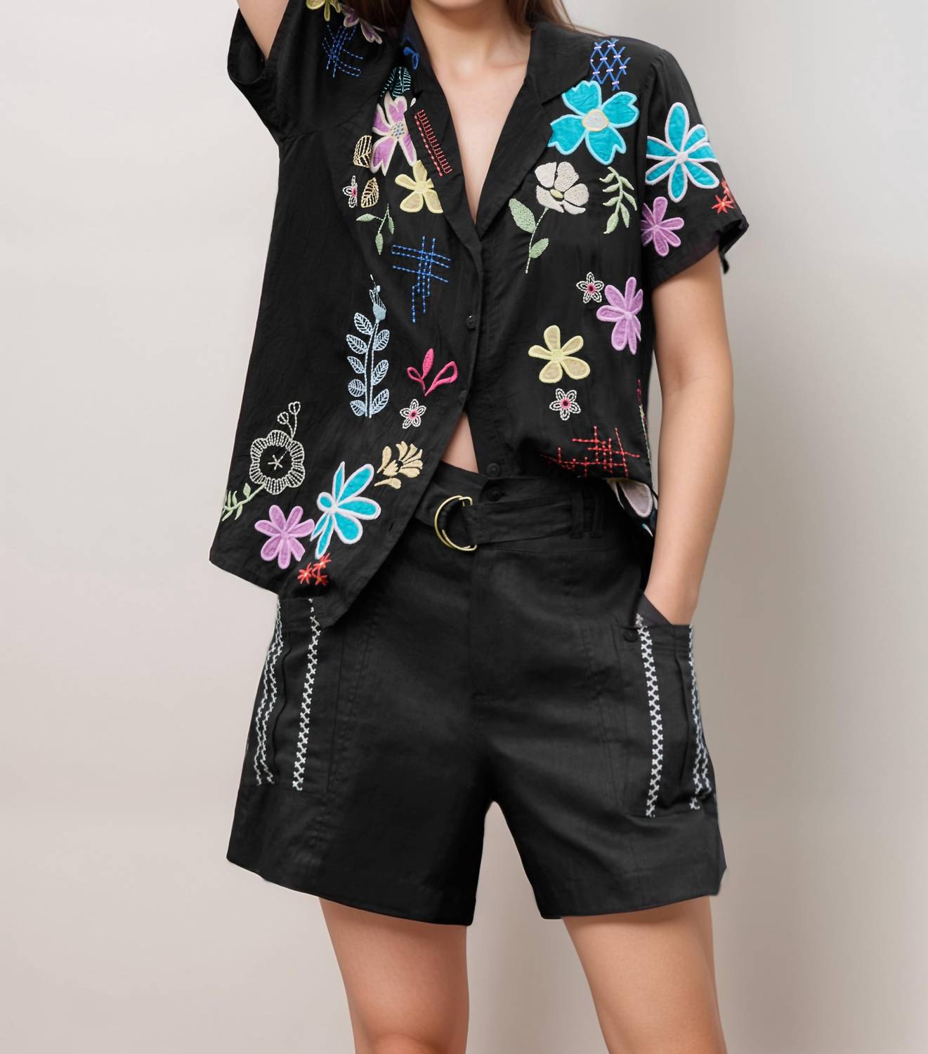 Johnny Was - Joni Belted Cargo Short