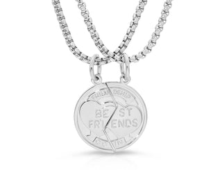 Eklexic - Women's Best Friend Coin Necklaces