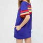 Free People - Knit Short Sleeve Striped Minidress