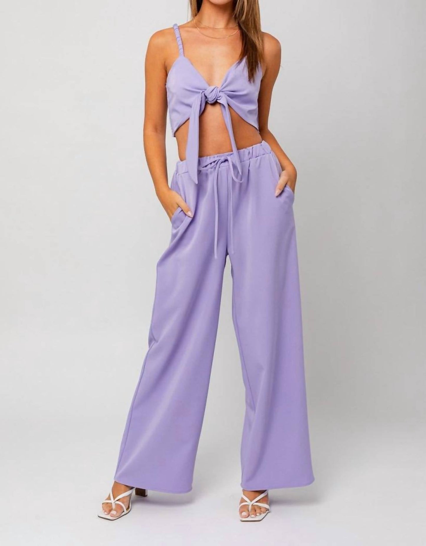 Le Lis - High-waisted Trousers