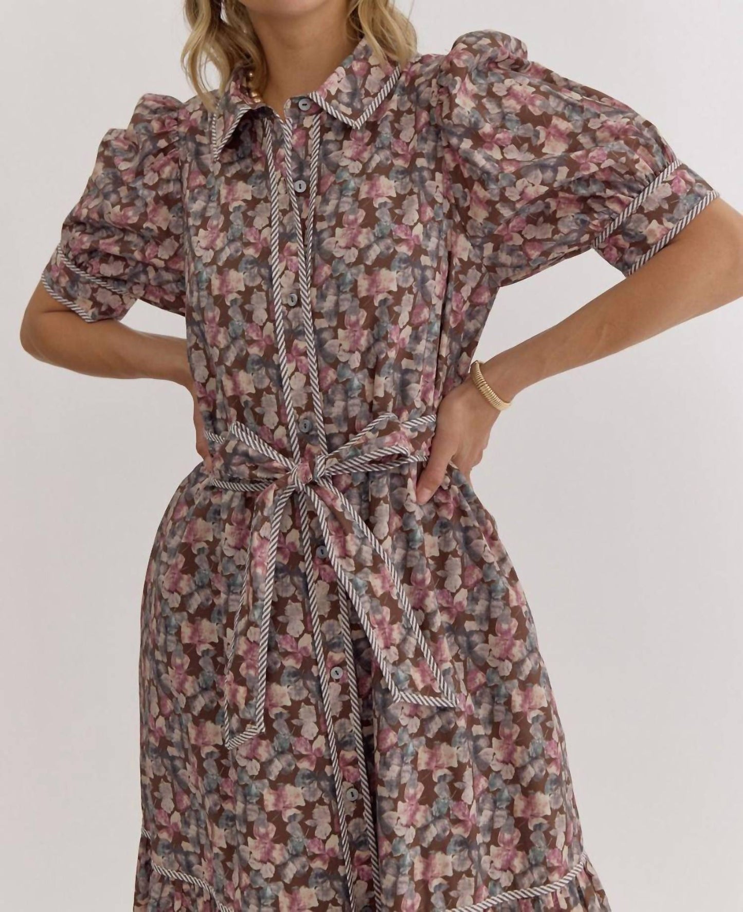 Entro - Falling for Florals Dress