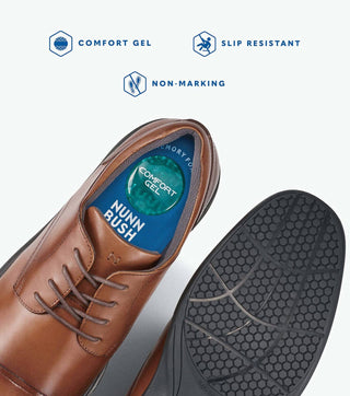 Nunn Bush - Men's Kore Pro Plain Toe Oxford Shoes