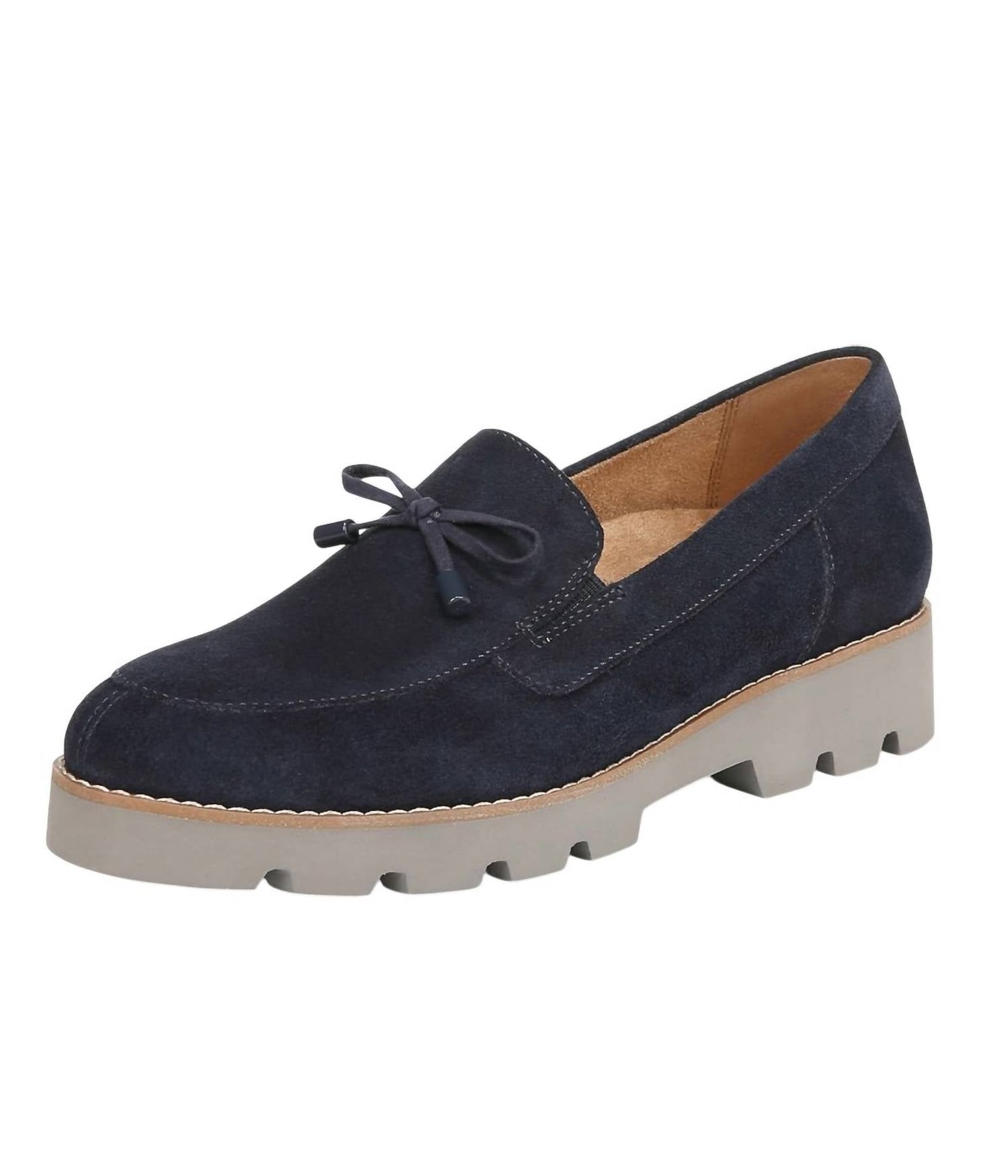 Vionic - Women's Finley Suede Bow Loafers