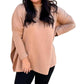 Entro - Allie Mock Neck Long Sleeve Top