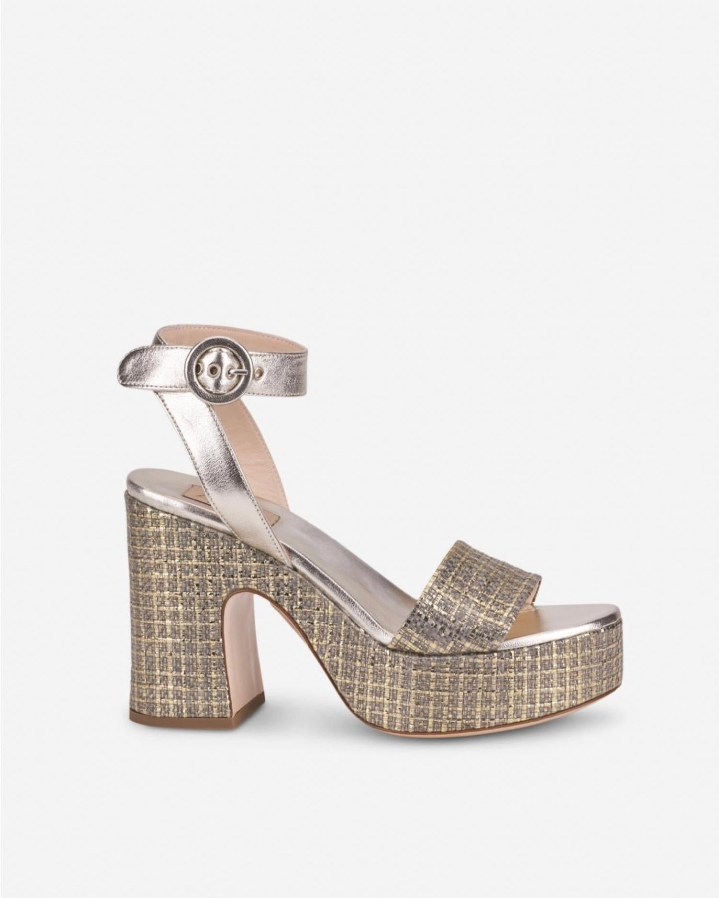 Agl - Women's Sandy Metallic Open Toe Sandal