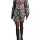 Farm Rio - Pineapple Ikat Knit Dress