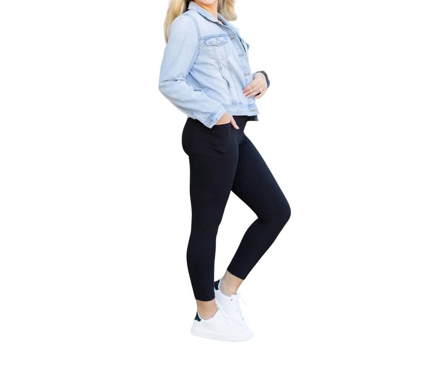 Julia Rose - The Alana 7/8 Ankle Length Leggings with Pockets