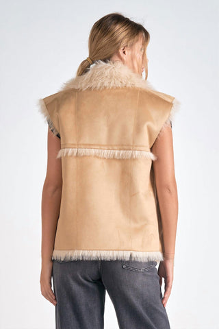 Elan - Eloise Faux Fur Vest