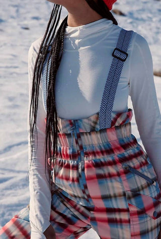 Free People - All Prepped Printed Bib Jumpsuit