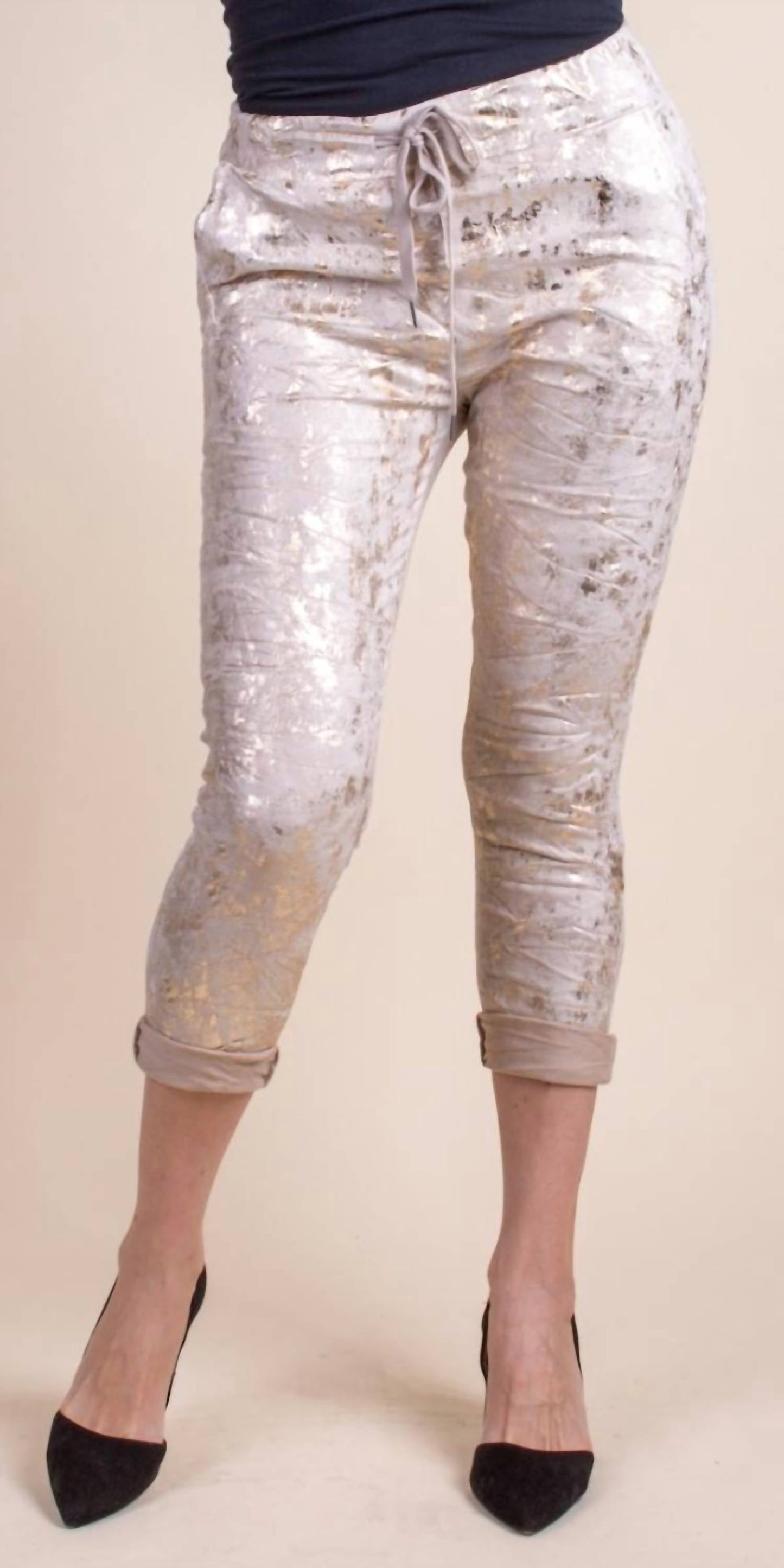 Gigi Moda - Grazina Tie-Waist Pants