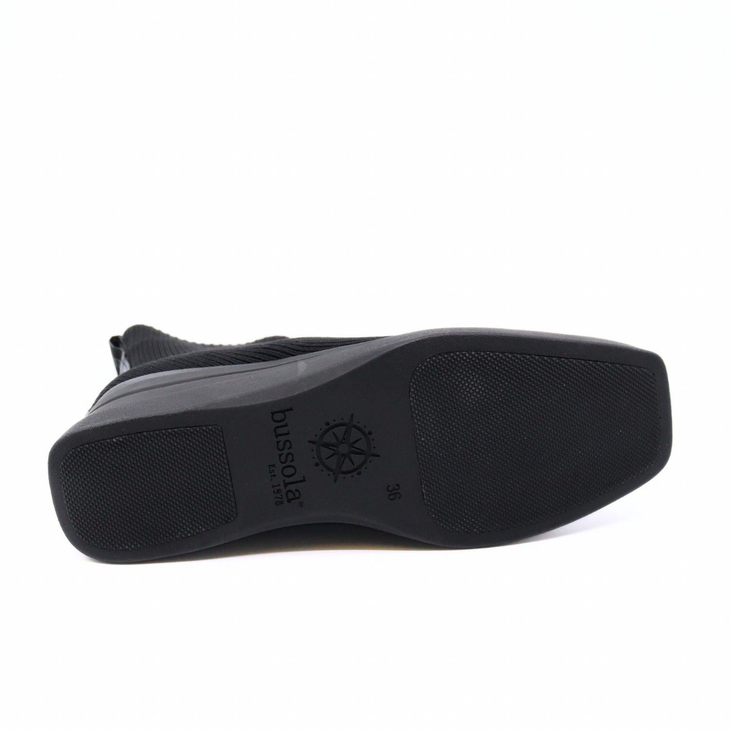 Bussola - Sophie Nero Knit Boots