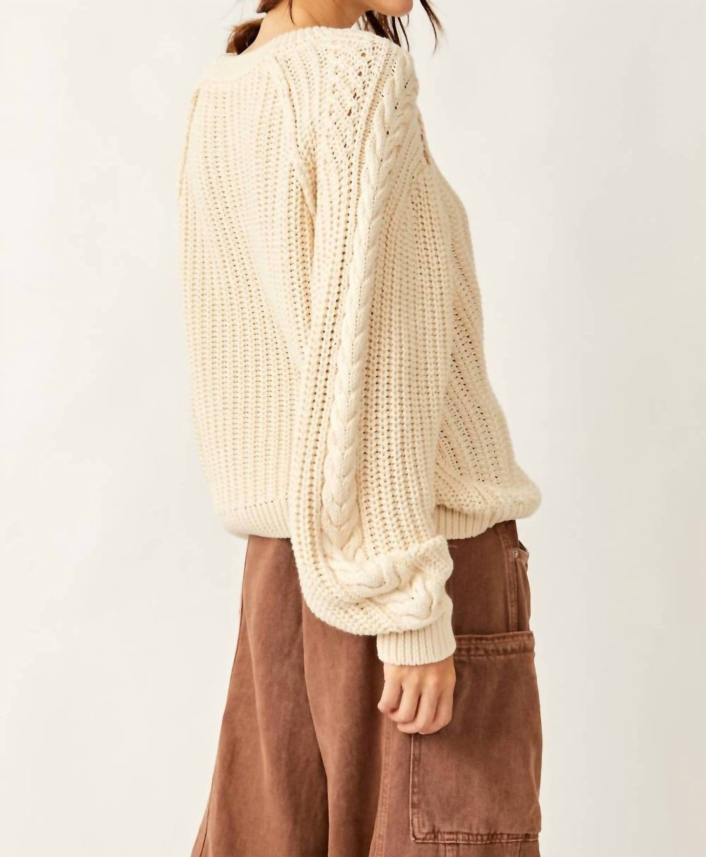 Free People - Frankie Cable Sweater