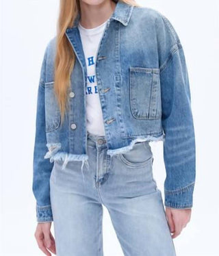 Bayeas - LONG SLEEVE DENIM JACKET