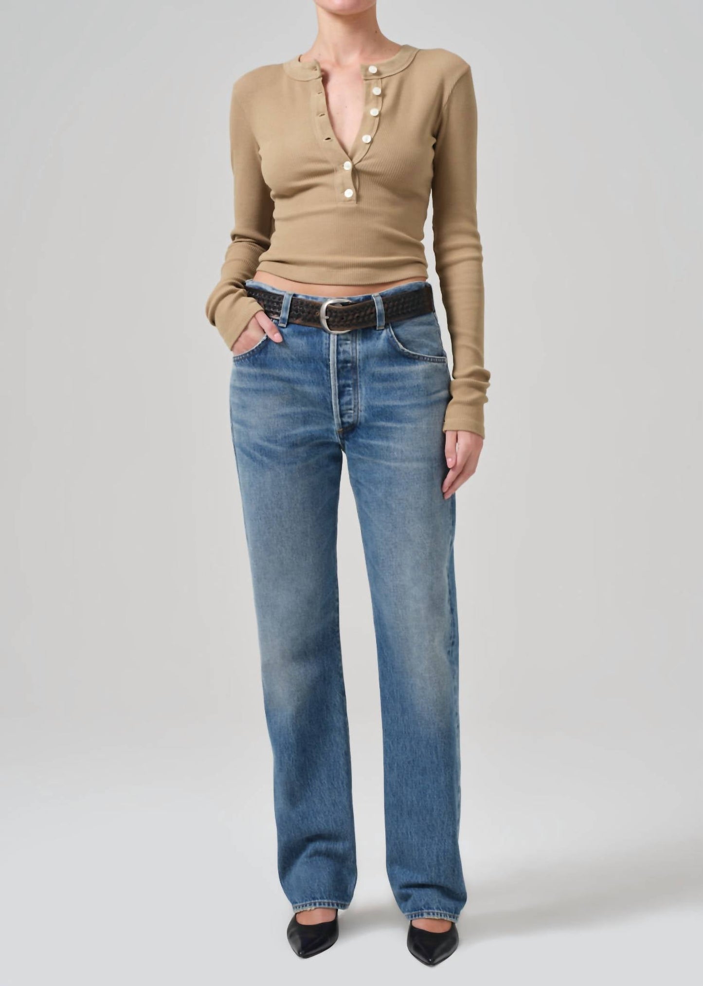 Citizens Of Humanity - Baretta High-rise Straight Jeans