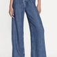 Frame - Drawstring Wide Leg Jean