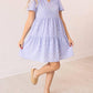 Southern Grace - V-neck Checkered Dress