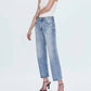 Pistola - Lexi Mid Rise Bowed Straight Jeans