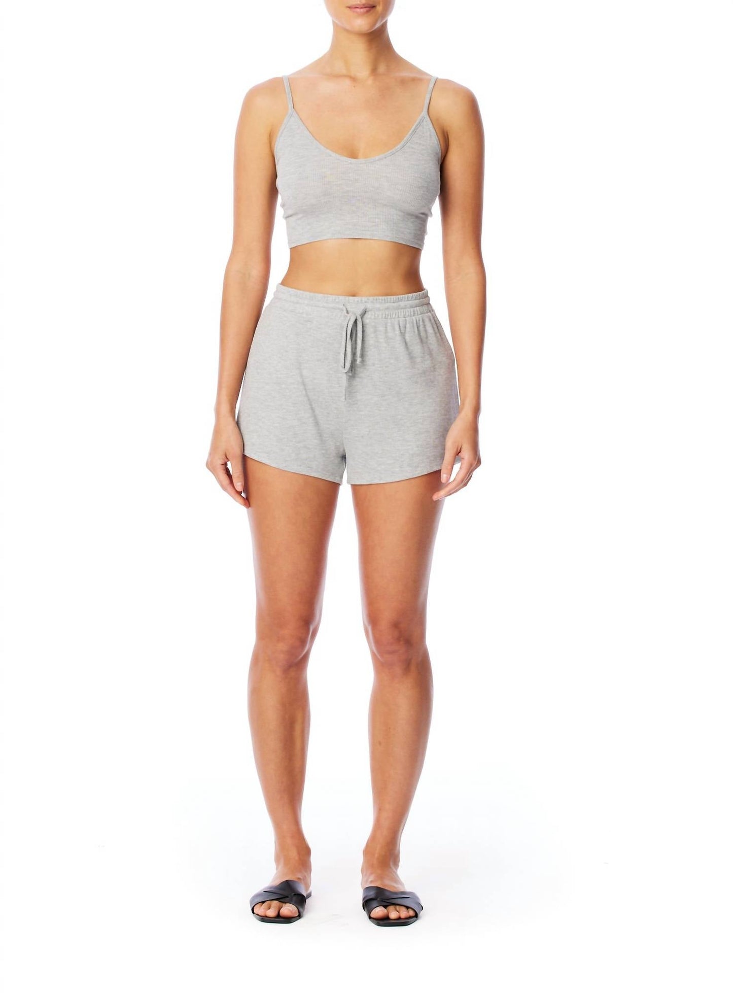 Lblc The Label - Penny Ribbed Shorts