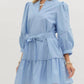 Entro - Scallop Trim Mini Dress