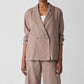 Eileen Fisher - Double Breasted Linen Jacket