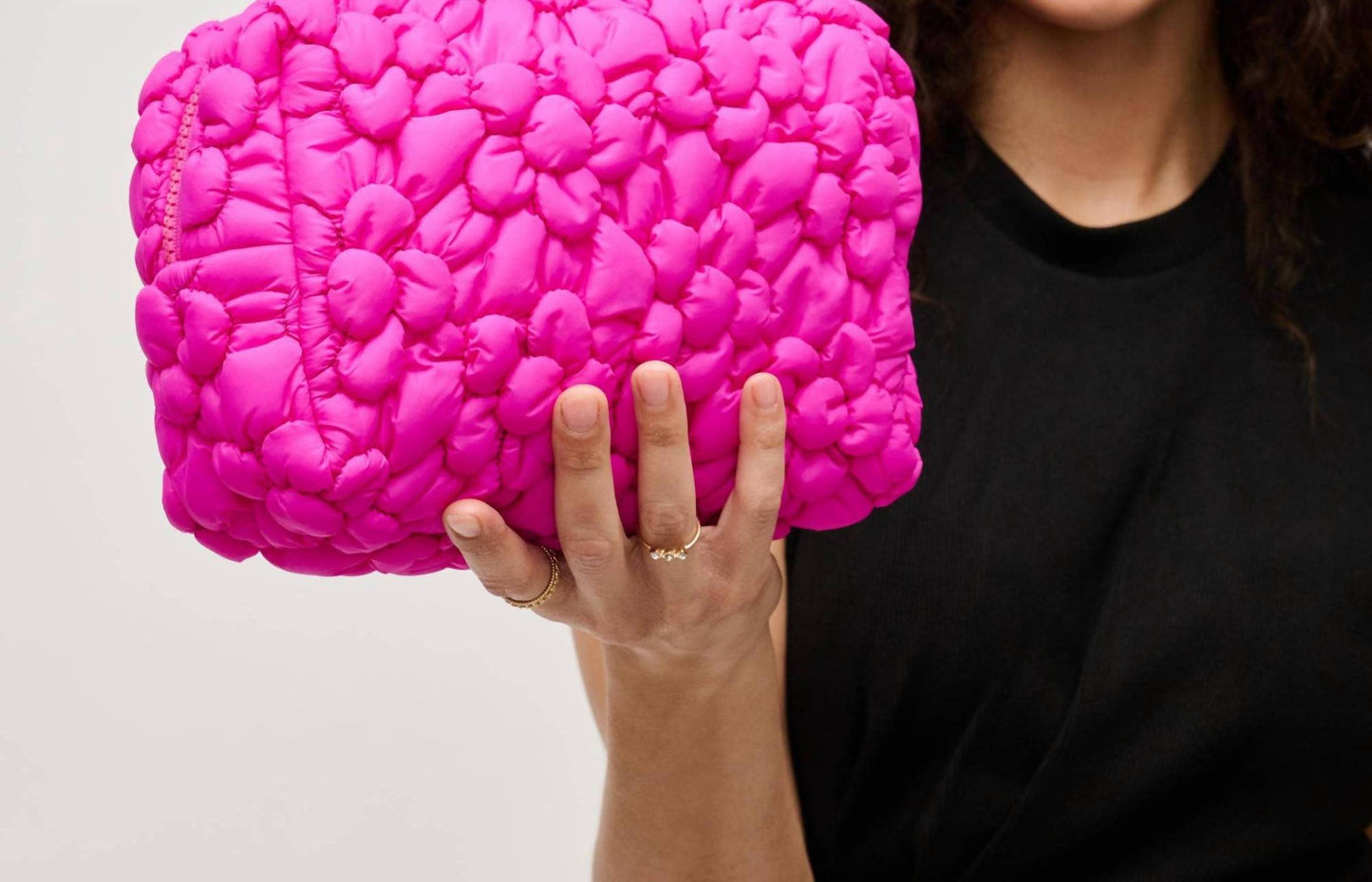 Urban Expressions - Flora Pop Nylon Cosmetic Bag