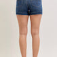 Judy Blue - High Waist Tummy Control Slim Denim Shorts