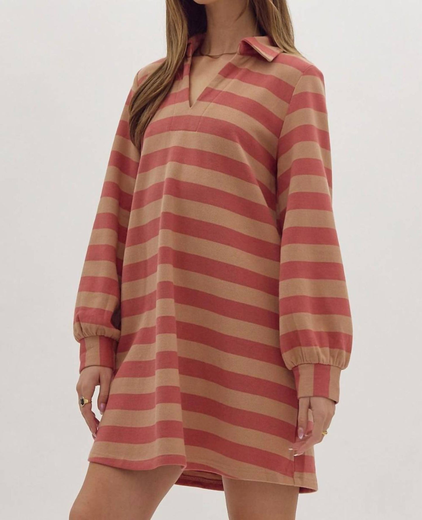 Entro - Striped Dress
