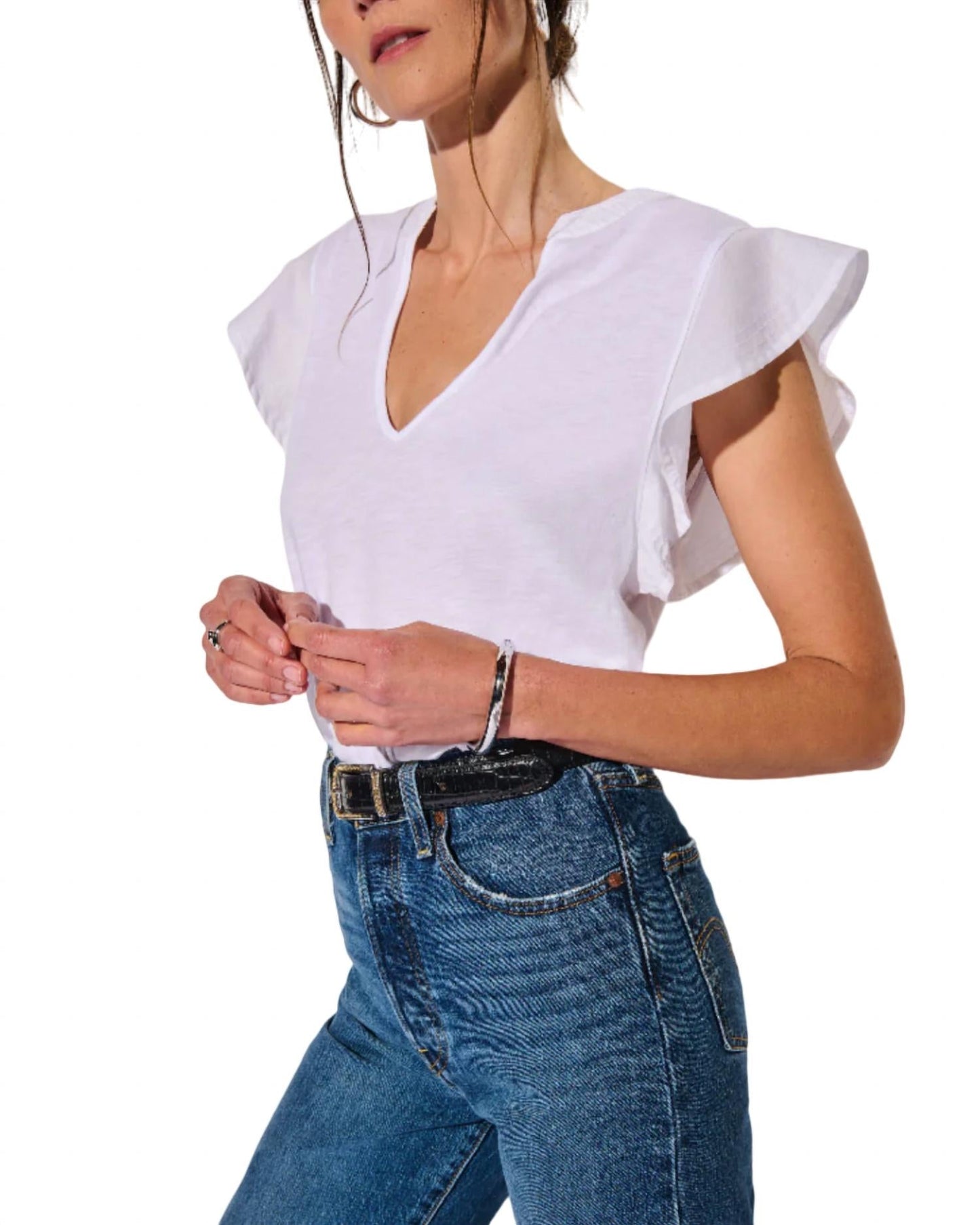 Nation Ltd - Constance V Neck Top