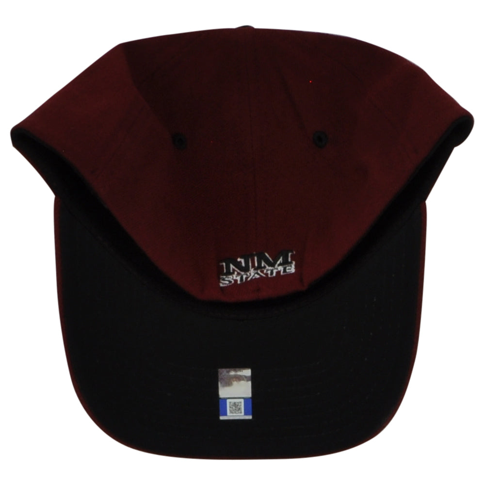NCAA Zephyr New Mexico State Aggies Maroon Flex Fit Stretch Hat Cap