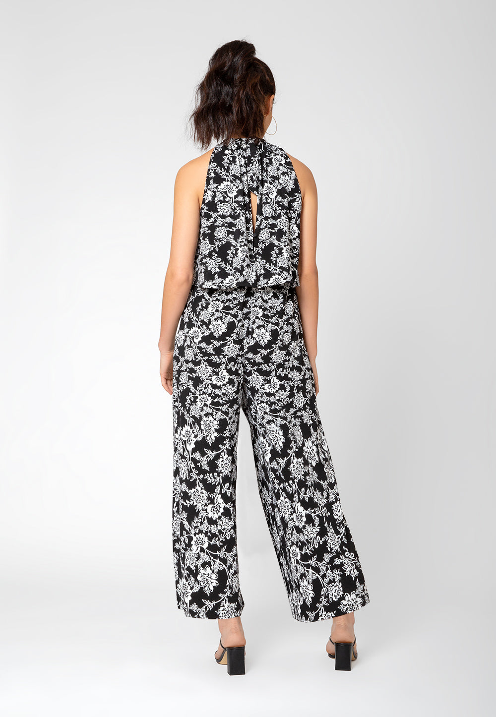 Leota Women's Skyler Ankle Length Jumpsuit Black