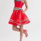 Rachel Allan - Strapless Mikado Two-piece Short Dress