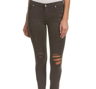 7 For All Mankind - Skinny Distressed Jeans