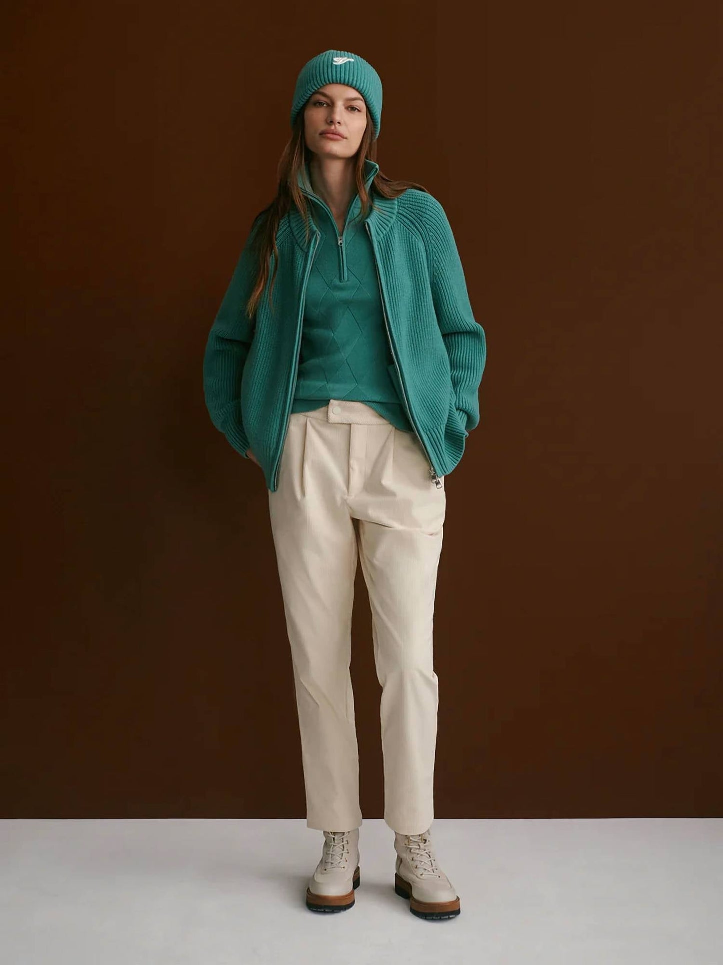Varley - Milo Zip-through Knit Jacket