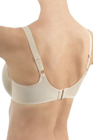 Wacoal Women's Simple Shaping Minimizer Bra in Black Size Medium