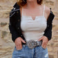 Cowgirl Vogue - Tulsa Embellished Bodysuit