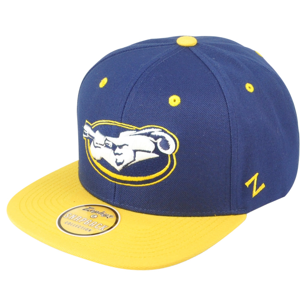 NCAA Zephyr La Salle Explorers Flat Bill Blue Adults Men Adjustable Hat Cap