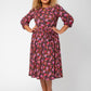 Leota Women's Iman Dress Pink Size 2X