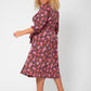 Leota Women's Iman Dress Pink Size 2X