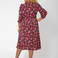 Leota Women's Iman Dress Pink Size 2X