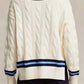 Polo Ralph Lauren - Boxy Cable V Neck Cricket Sweater