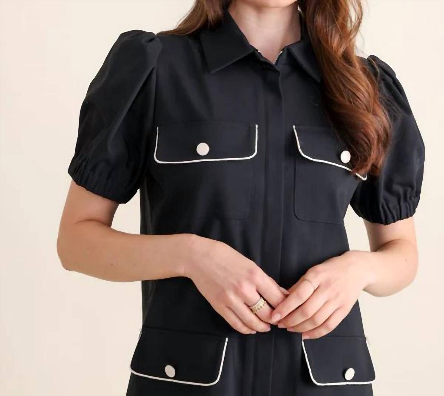 Sedge - Celine Puff Sleeve Dress