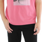 Calvin Klein Men's Graphic Crewneck Graphic T-Shirt Pink Size Small