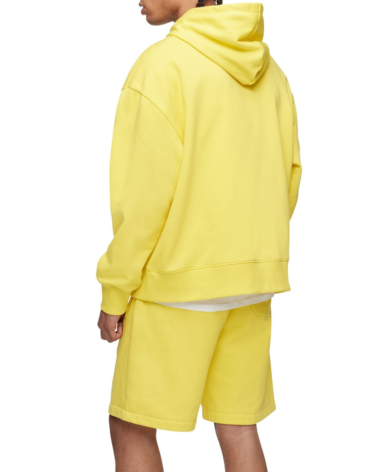 Calvin Klein Men's Logo Shorts Yellow Size Large
