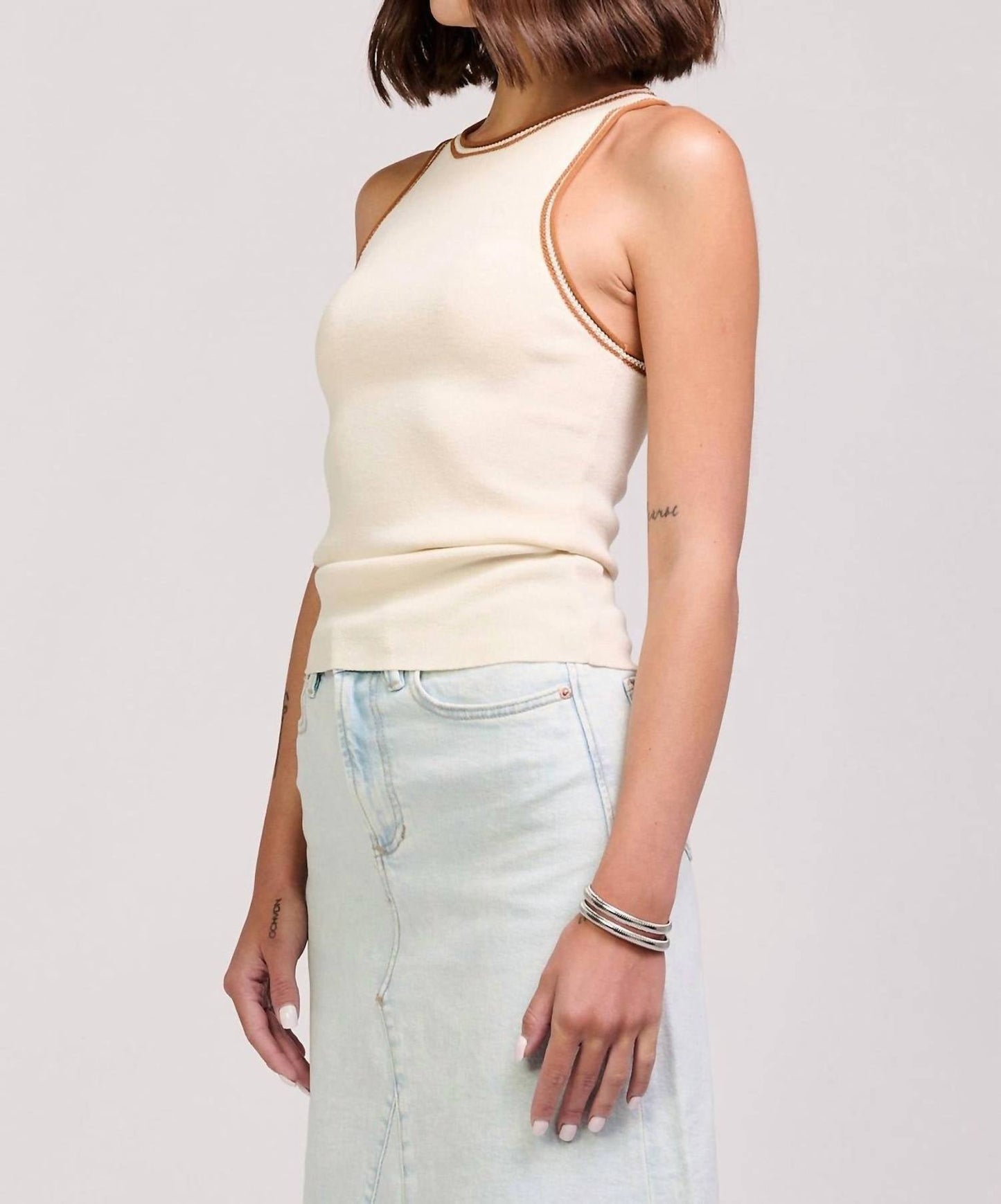 Another Love - V Neck Knit Tank