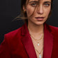 Kendra Scott - Abbie Pave Frame Multi Strand Necklace In Ivory Mother-of-pearl